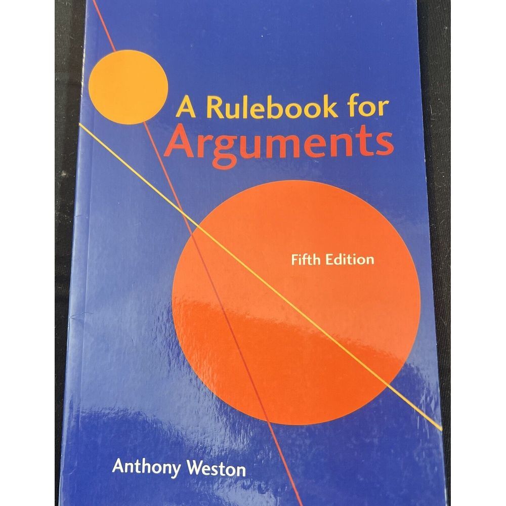 Rulebook for Arguments by Anthony Weston (2018, Trade Paperback)